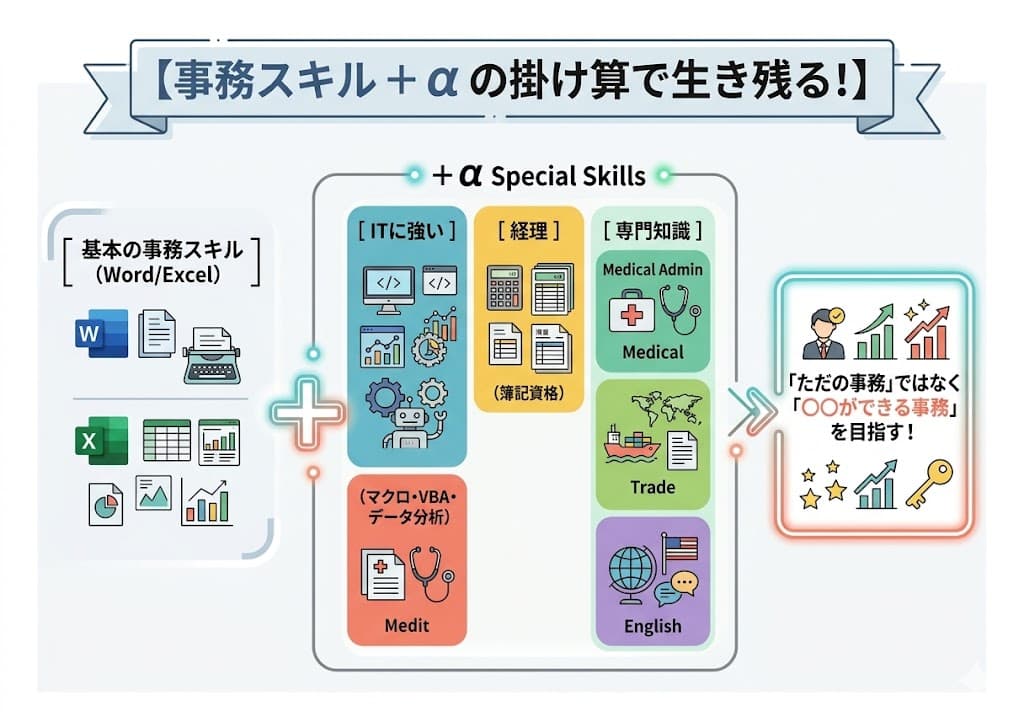 生き残るための「プラスα」戦略